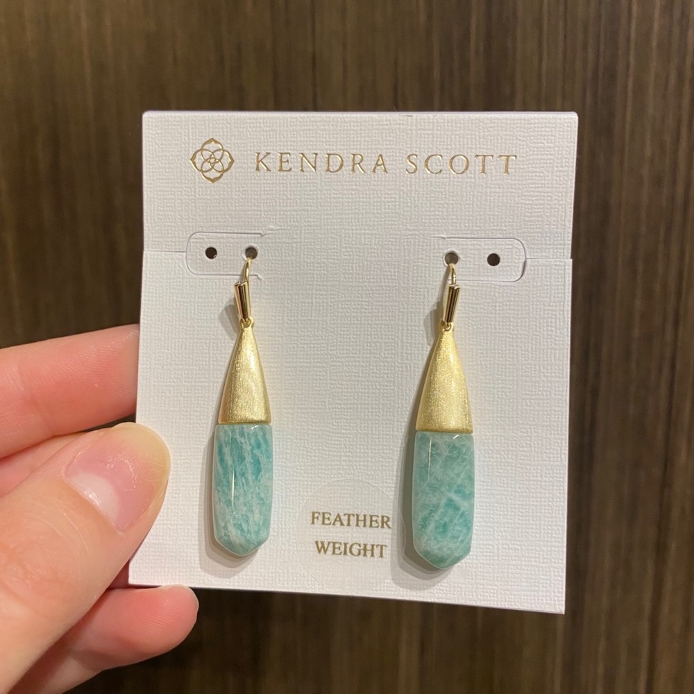 [SOLD] Kendra Scott Freida In Teal Amazonite